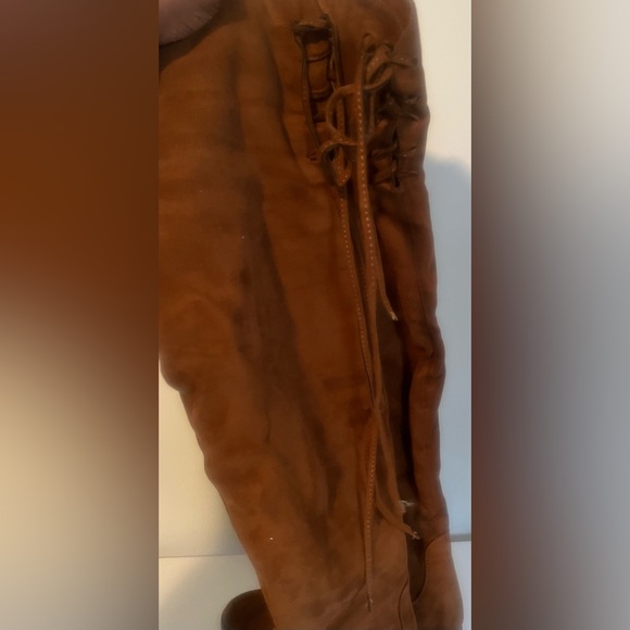 Suede Knee High Boots - Picture 2 of 3
